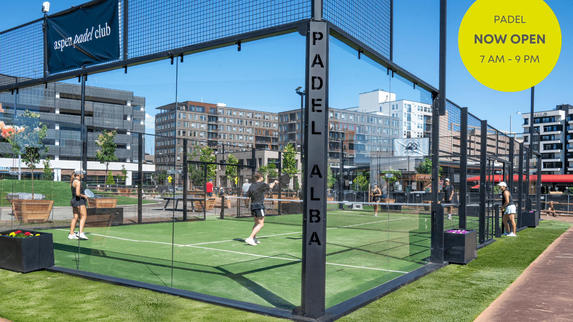 9+Co padel courts