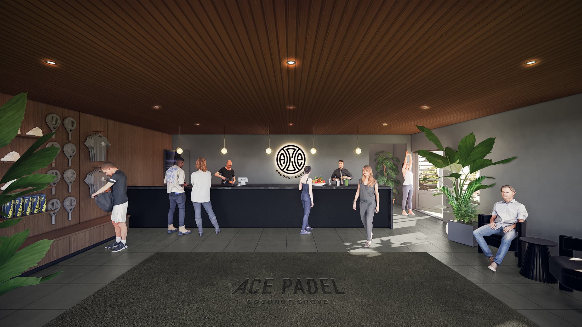 Ace Padel Coconut Grove padel courts