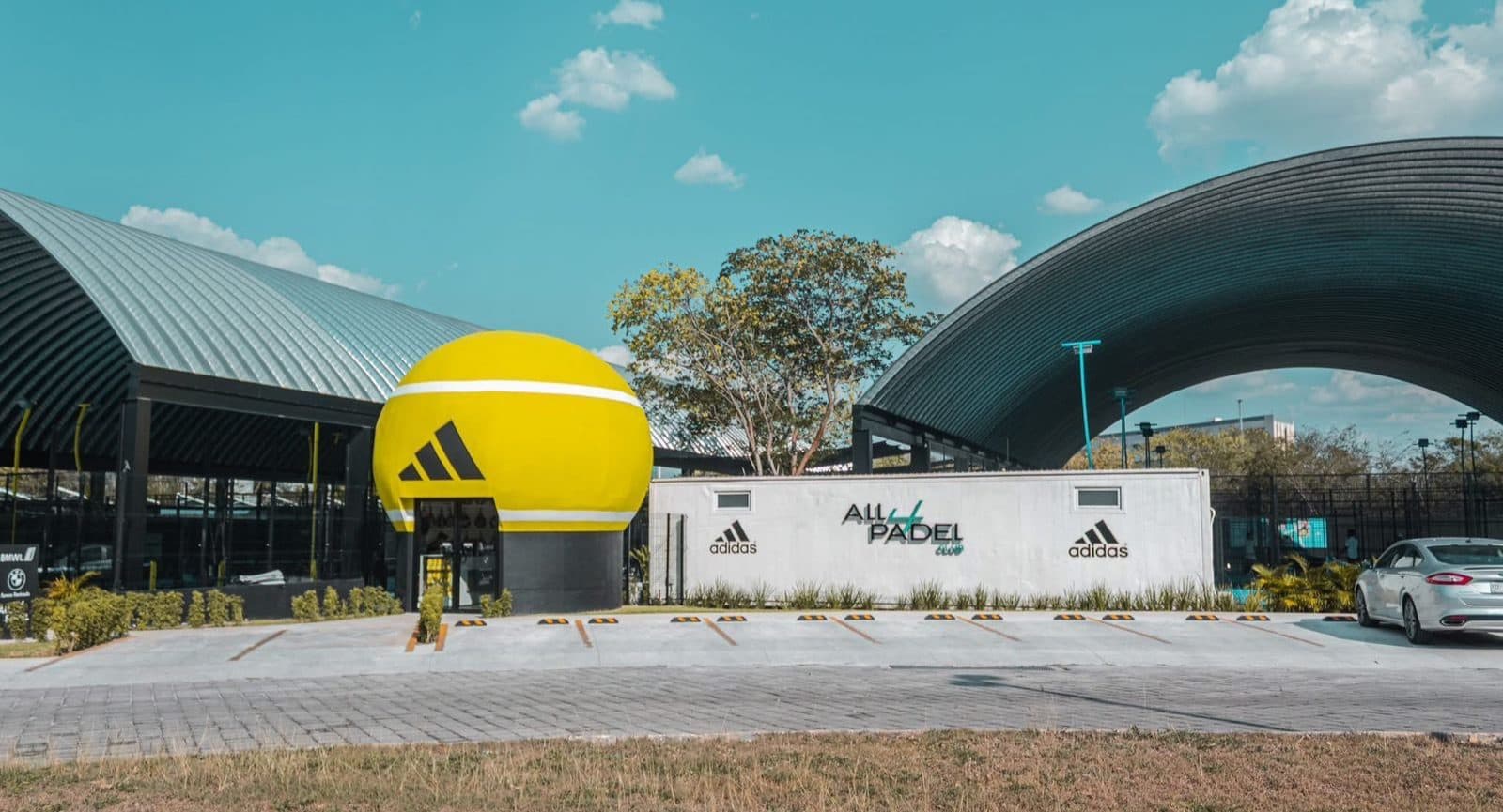 All4Padel Club ADIDAS banner