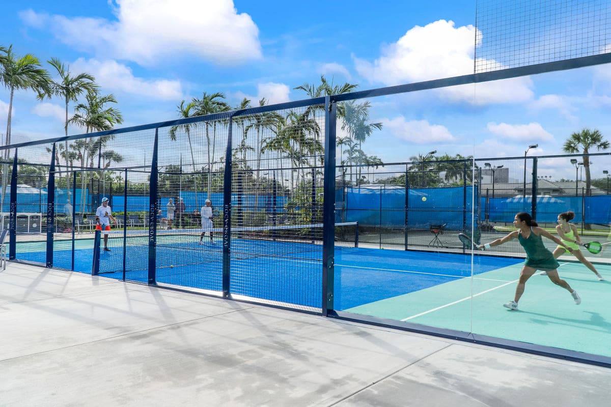 Boca Grove padel courts