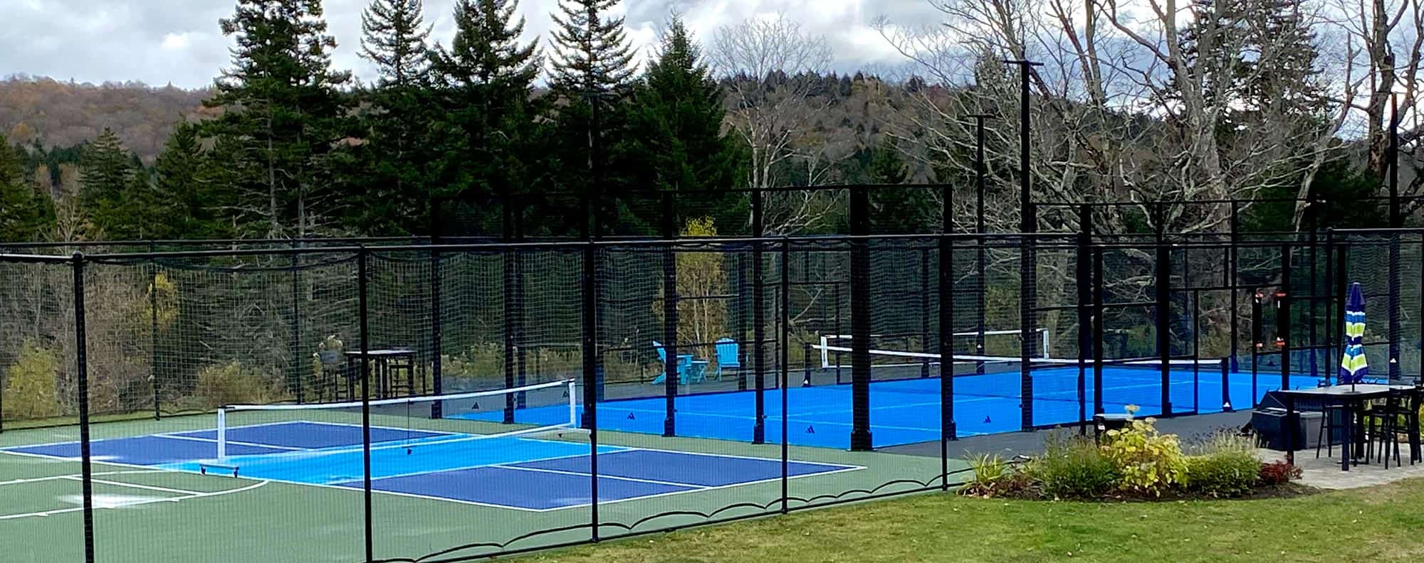 Brook Bound Inn padel courts