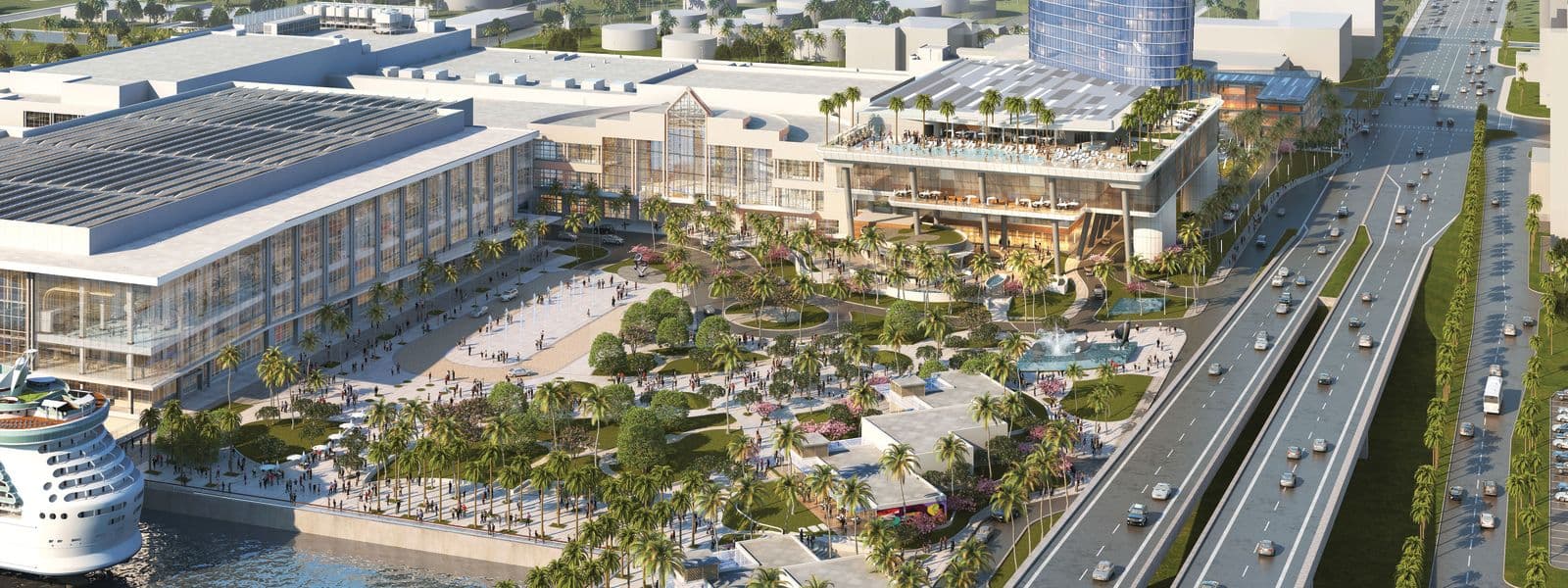 Broward County Convention Center padel courts