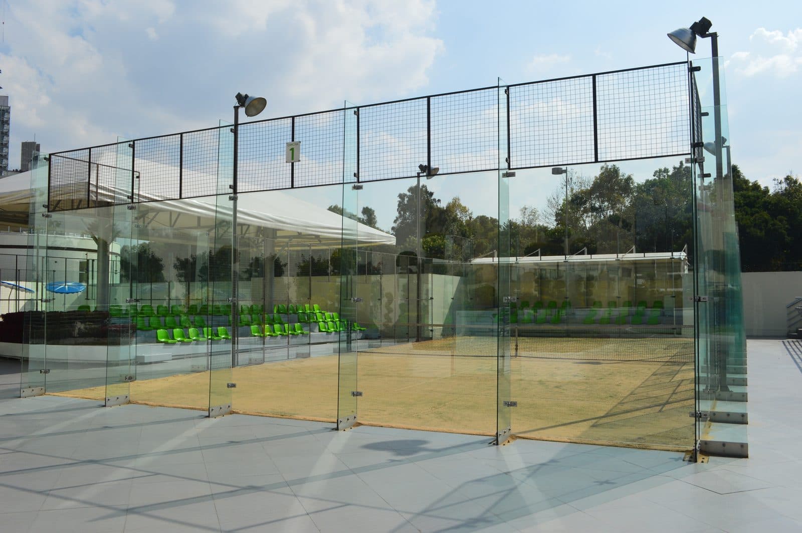 Centro Deportivo Chapultepec padel courts