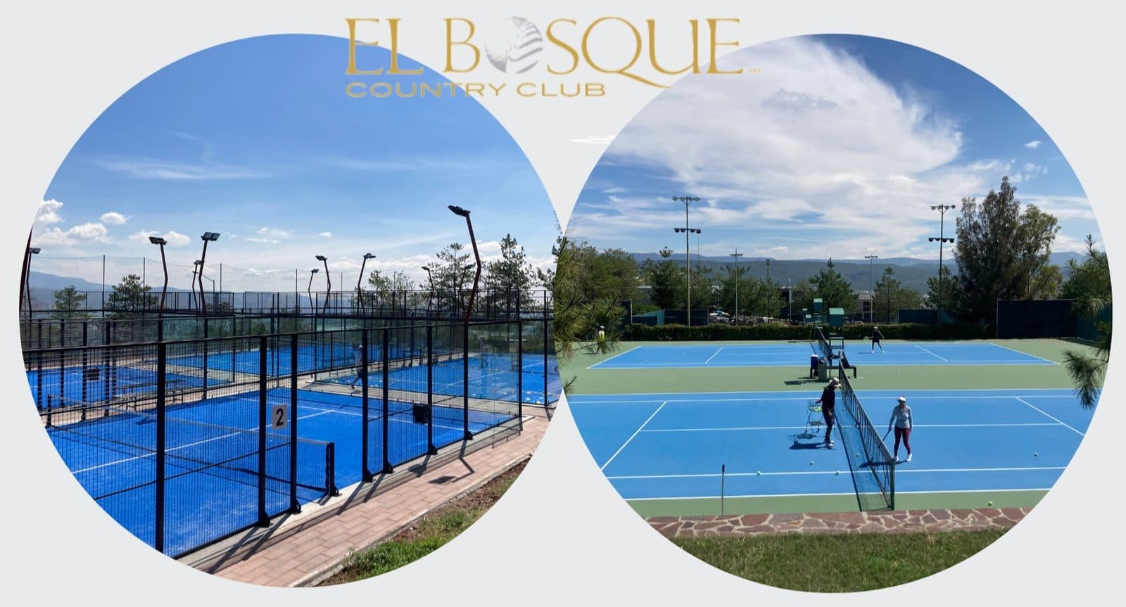 El Bosque Country Club banner