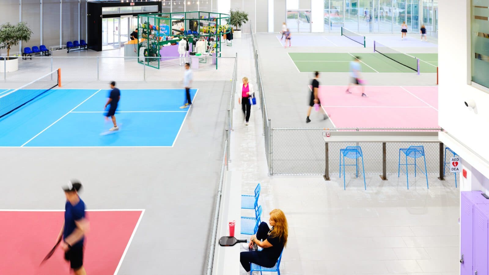Fairgrounds Leaside padel courts