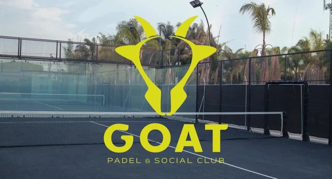 GOAT Padel & Social Club padel courts