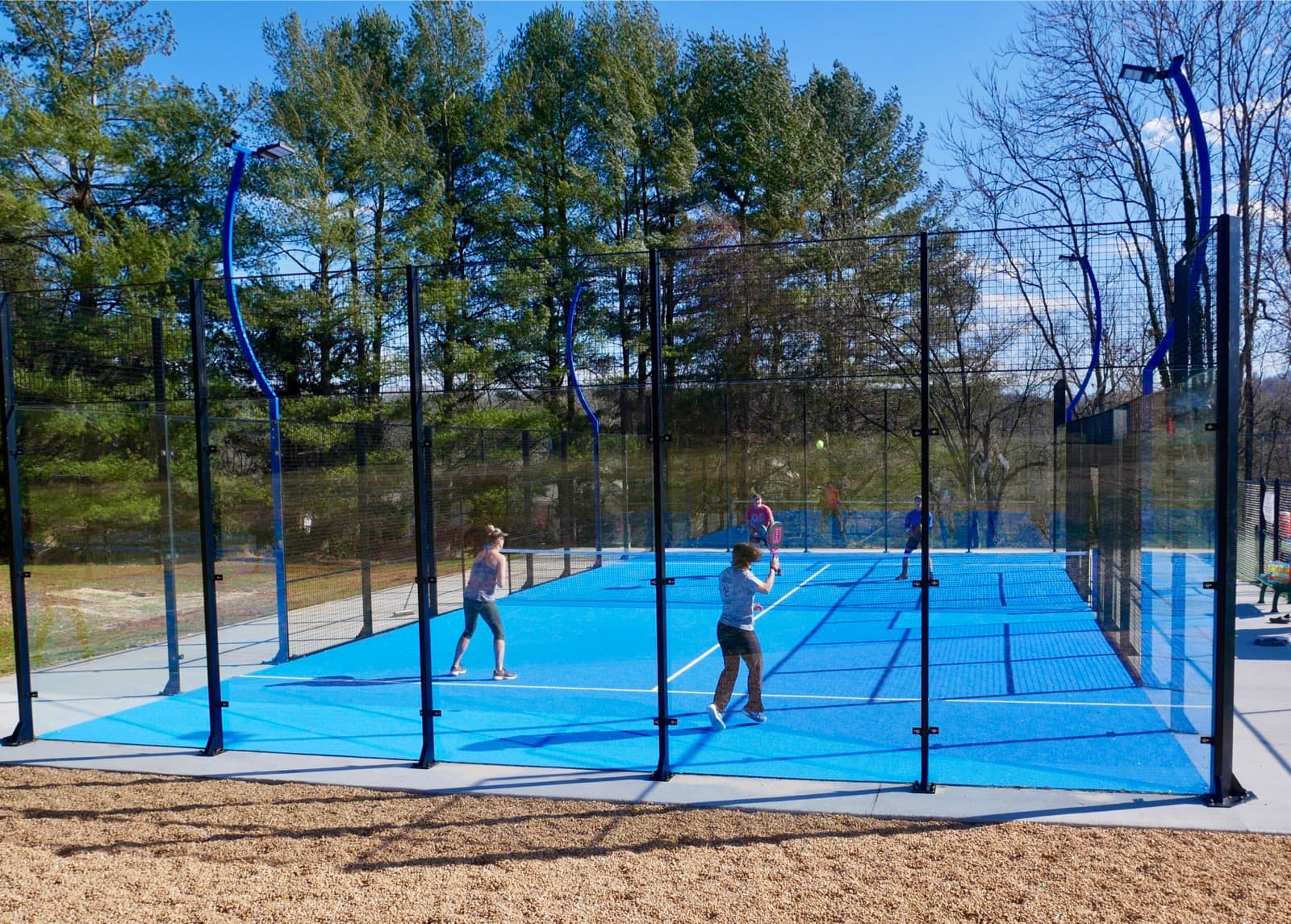 Greencroft Club padel courts