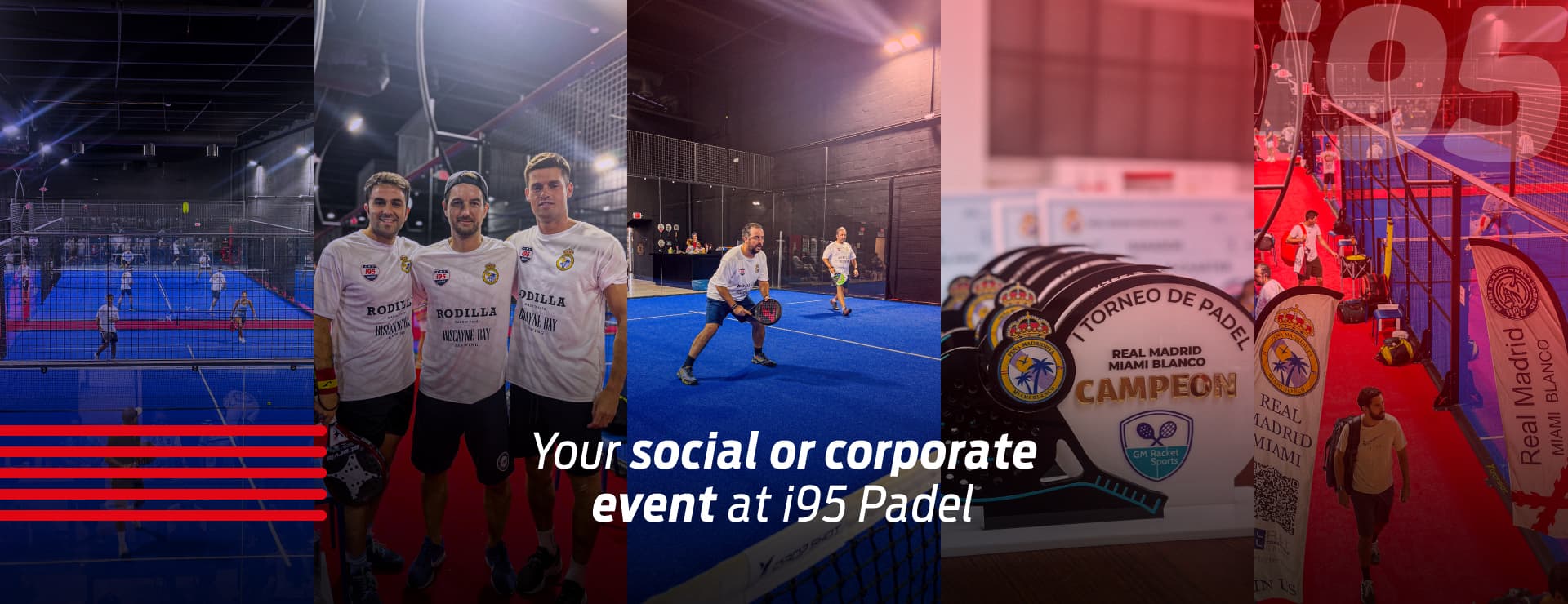 i95 Padel Club Miami padel courts