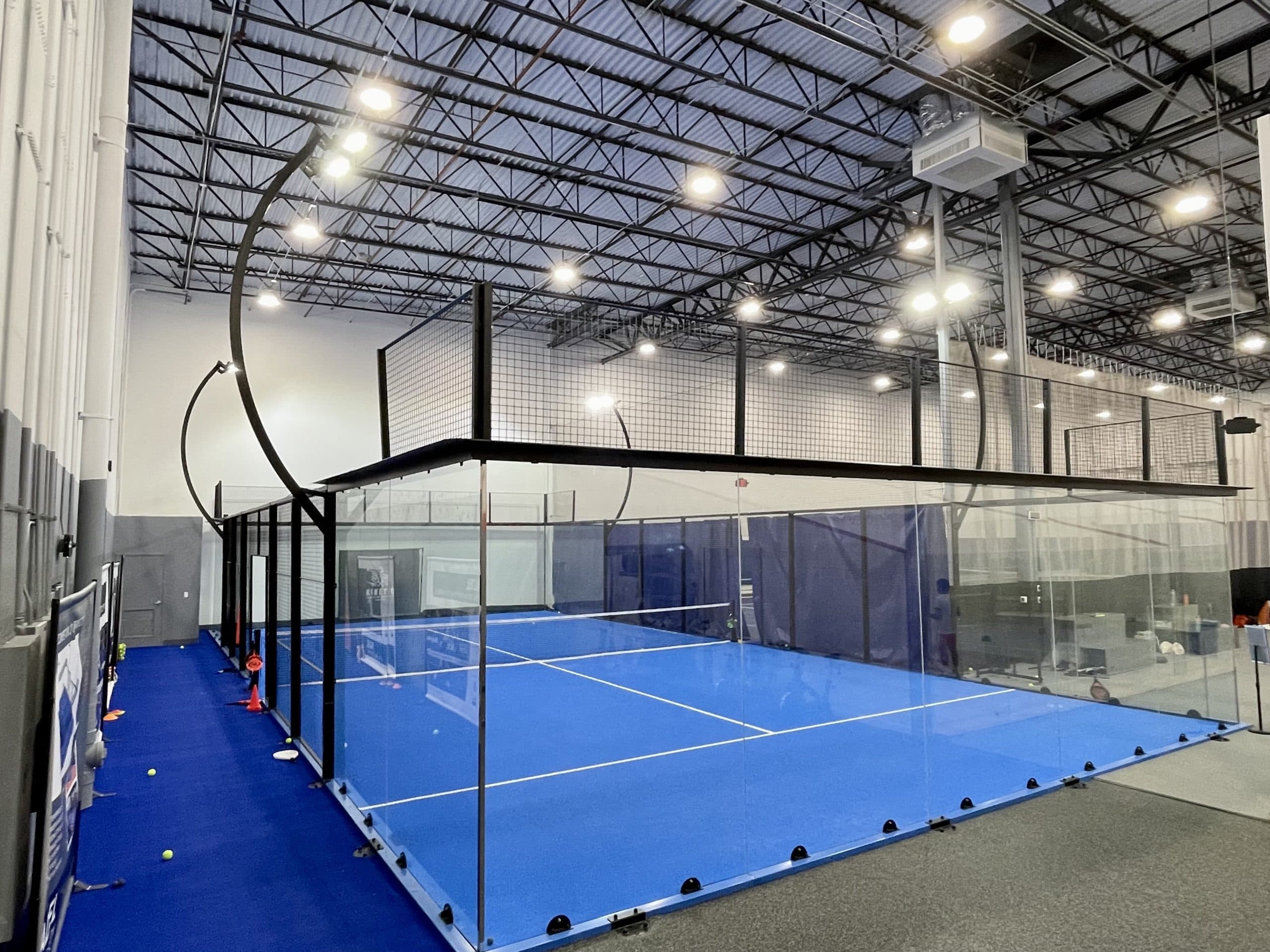 Kinetic Indoor Racquet Club padel courts