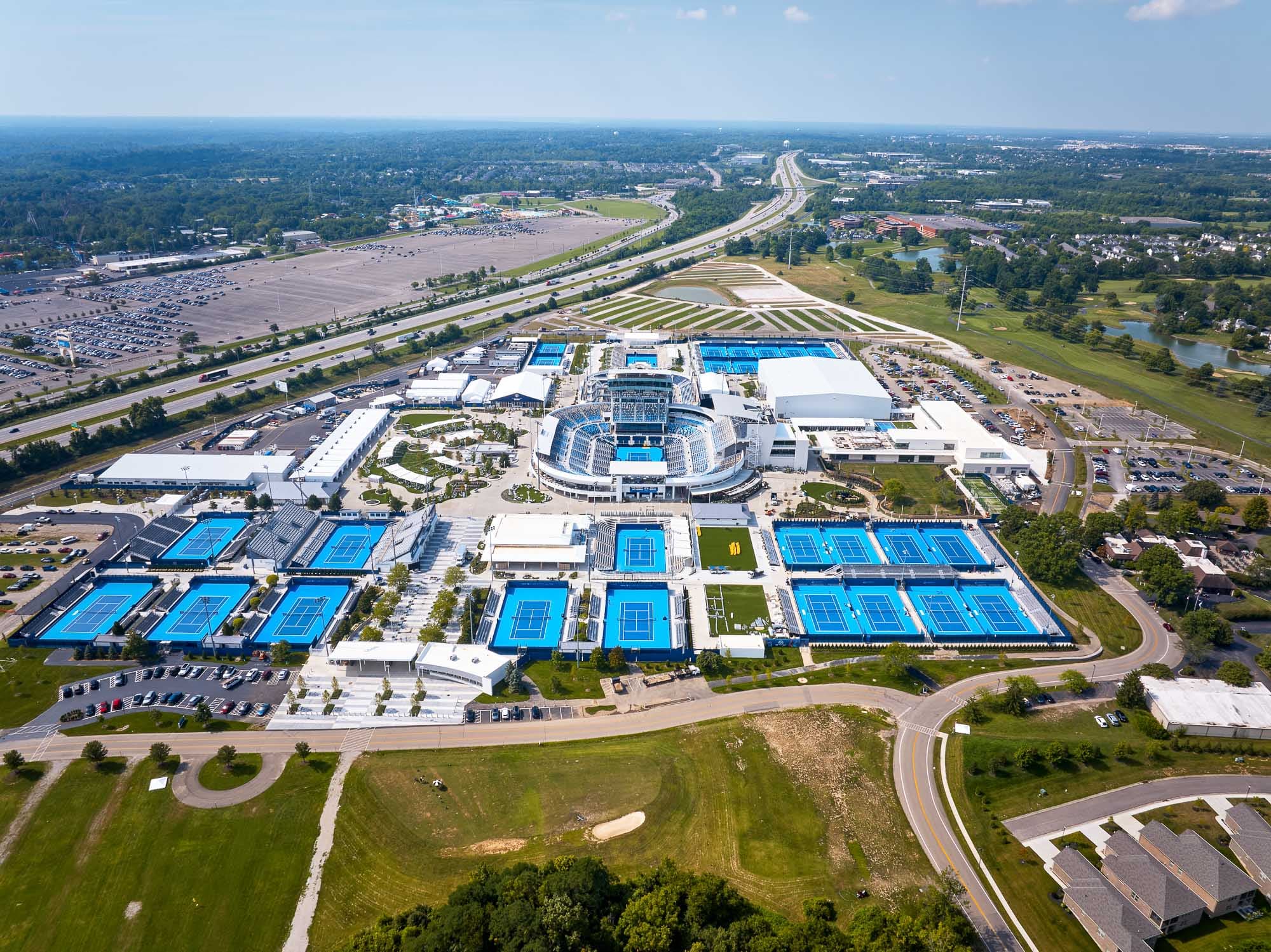 Lindner Family Tennis Center padel courts