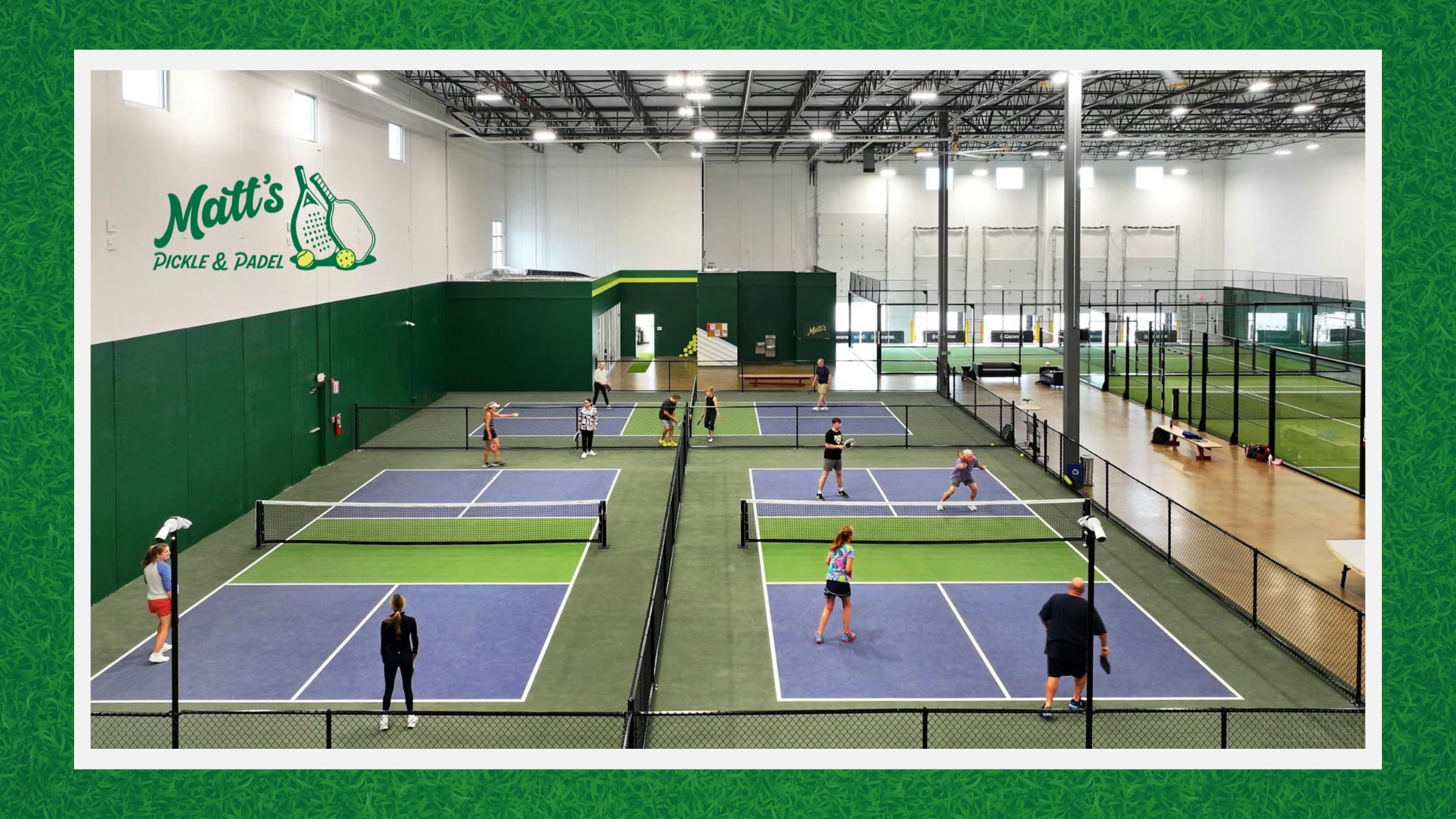 Matt's Pickle and Padel banner