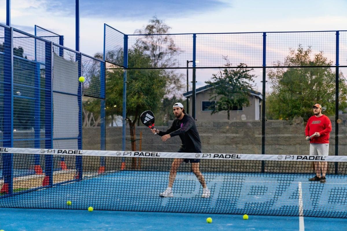P1 Padel Las Vegas banner