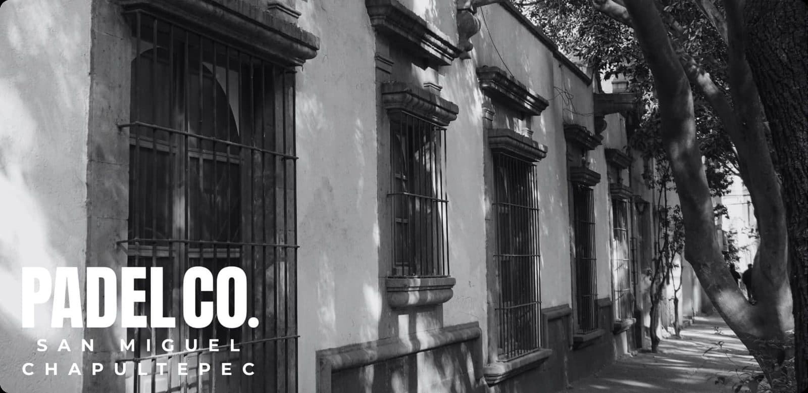 Padel Co. San Miguel Chapultepec padel courts