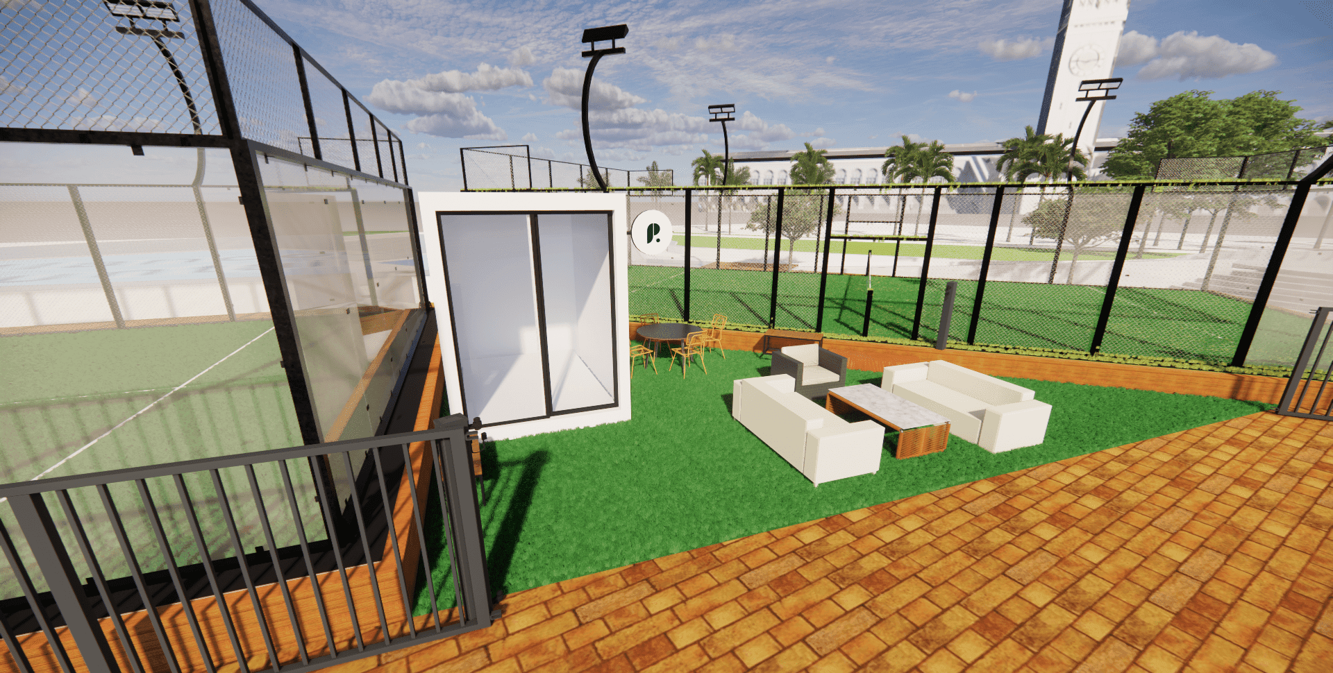 Park Padel banner