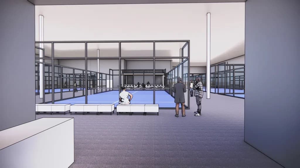 pATL Mt. Pleasant padel courts