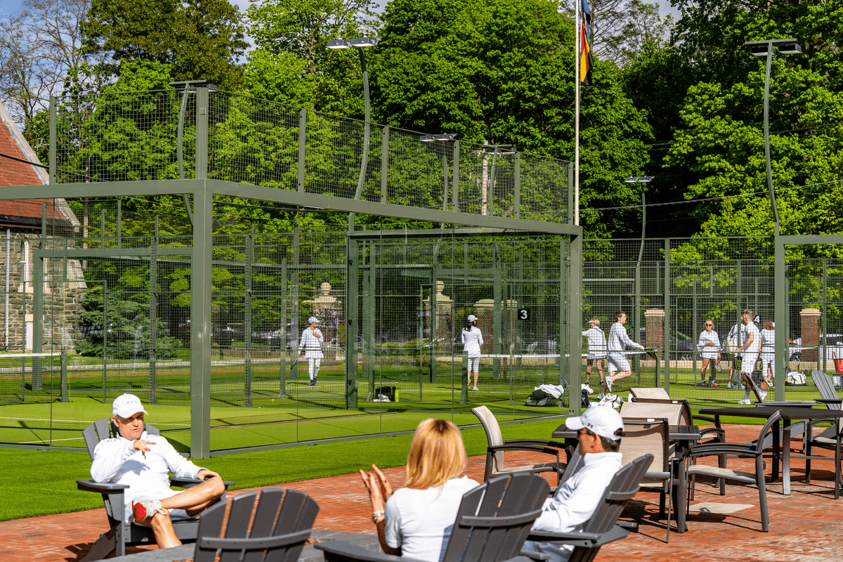 Philadelphia Cricket Club padel courts