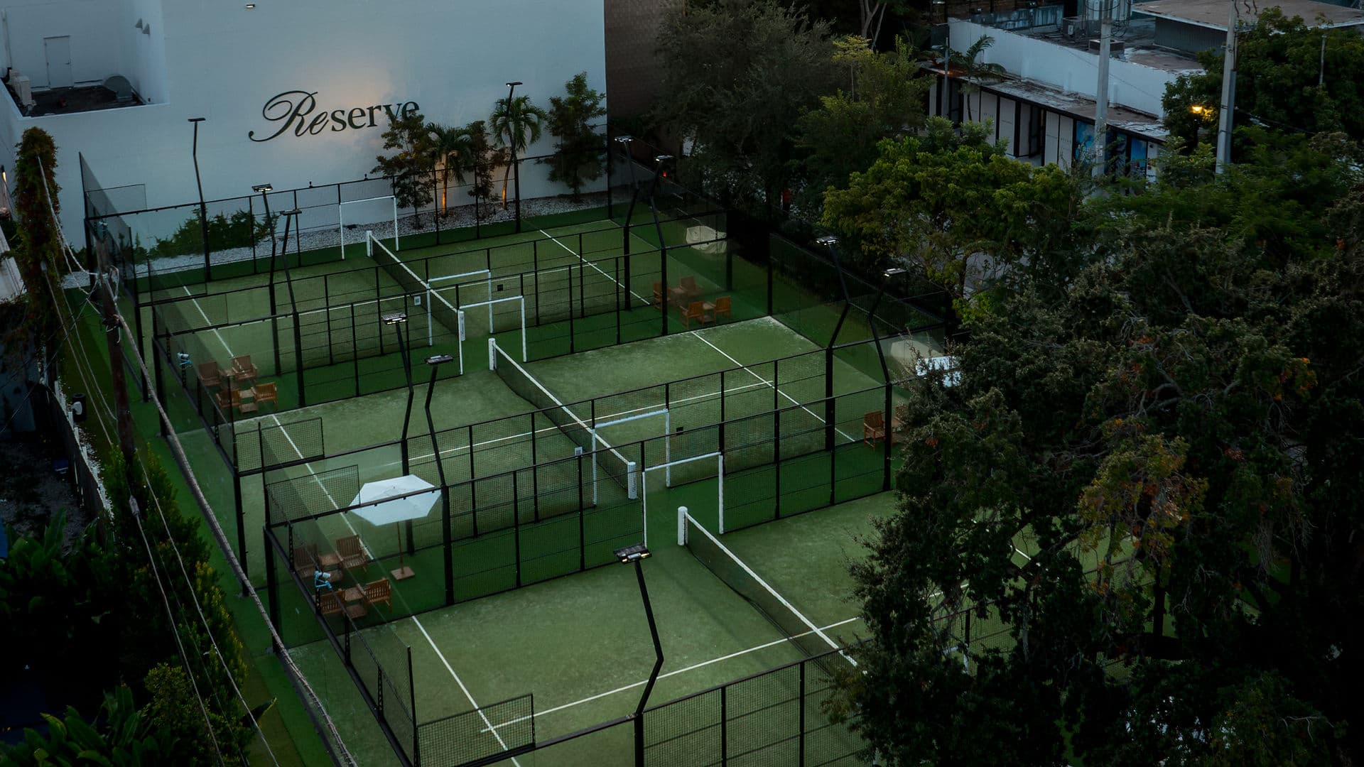 Reserve Padel Design District padel courts