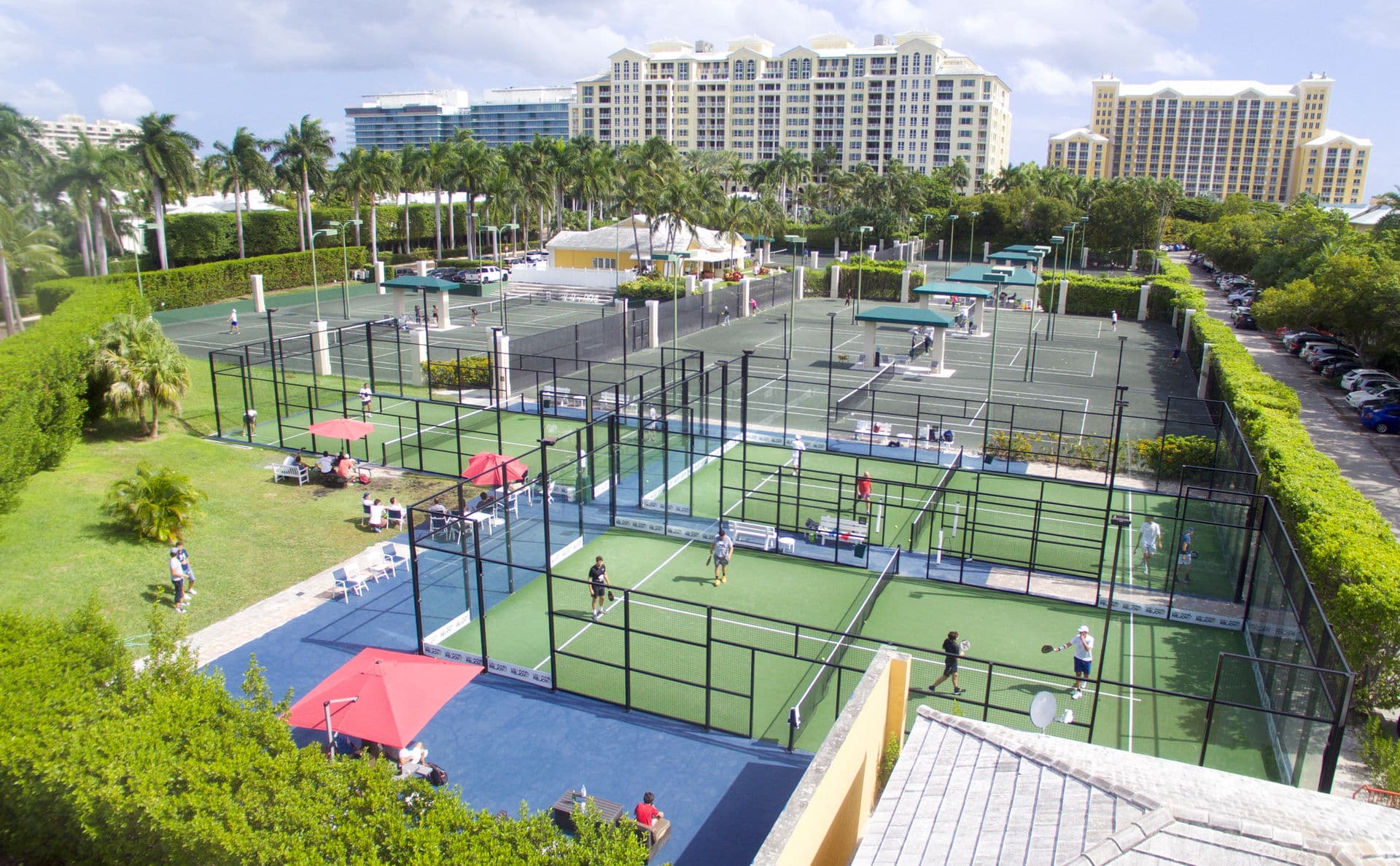 Ritz Carlton Key Biscayne Padel banner