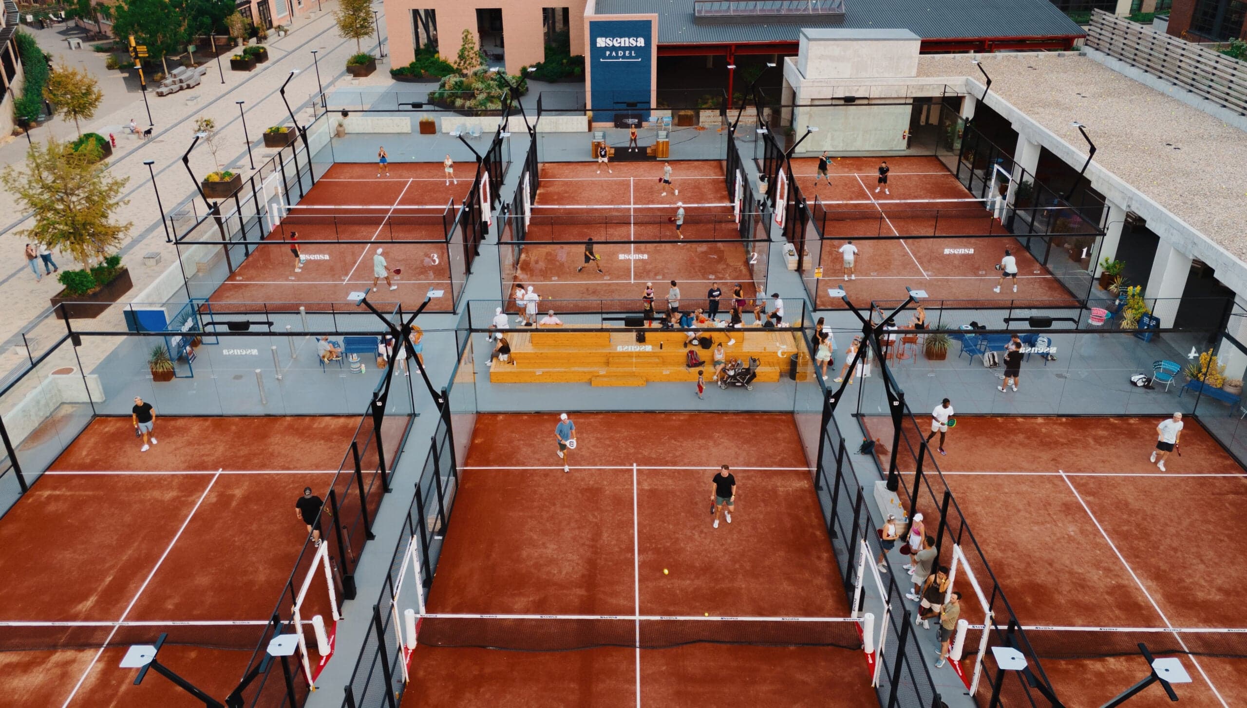Sensa Padel Austin padel courts