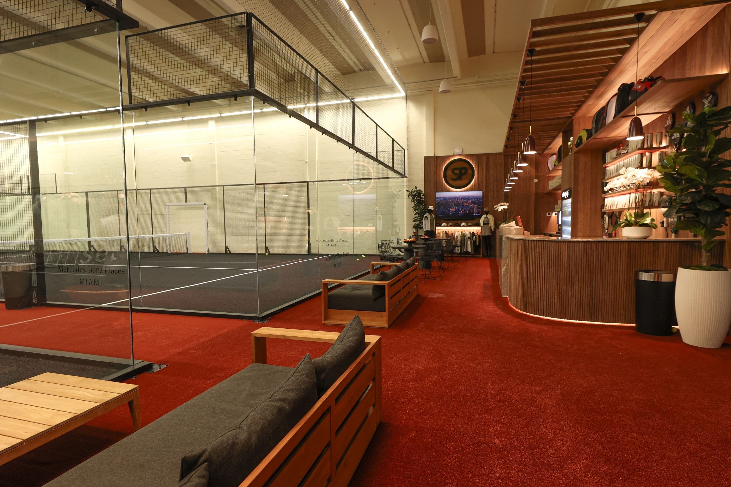 Sunset Padel banner