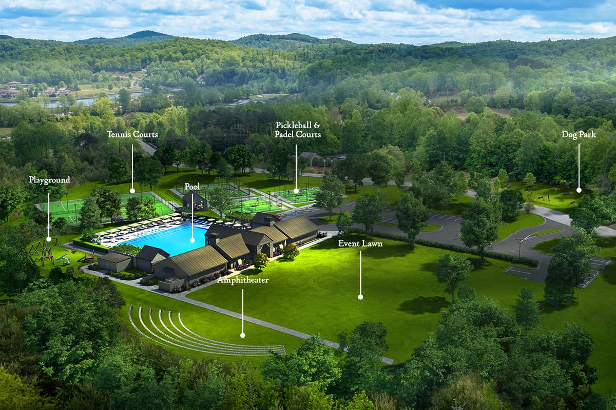 The Cliffs at Mountain Park - Cabin padel courts