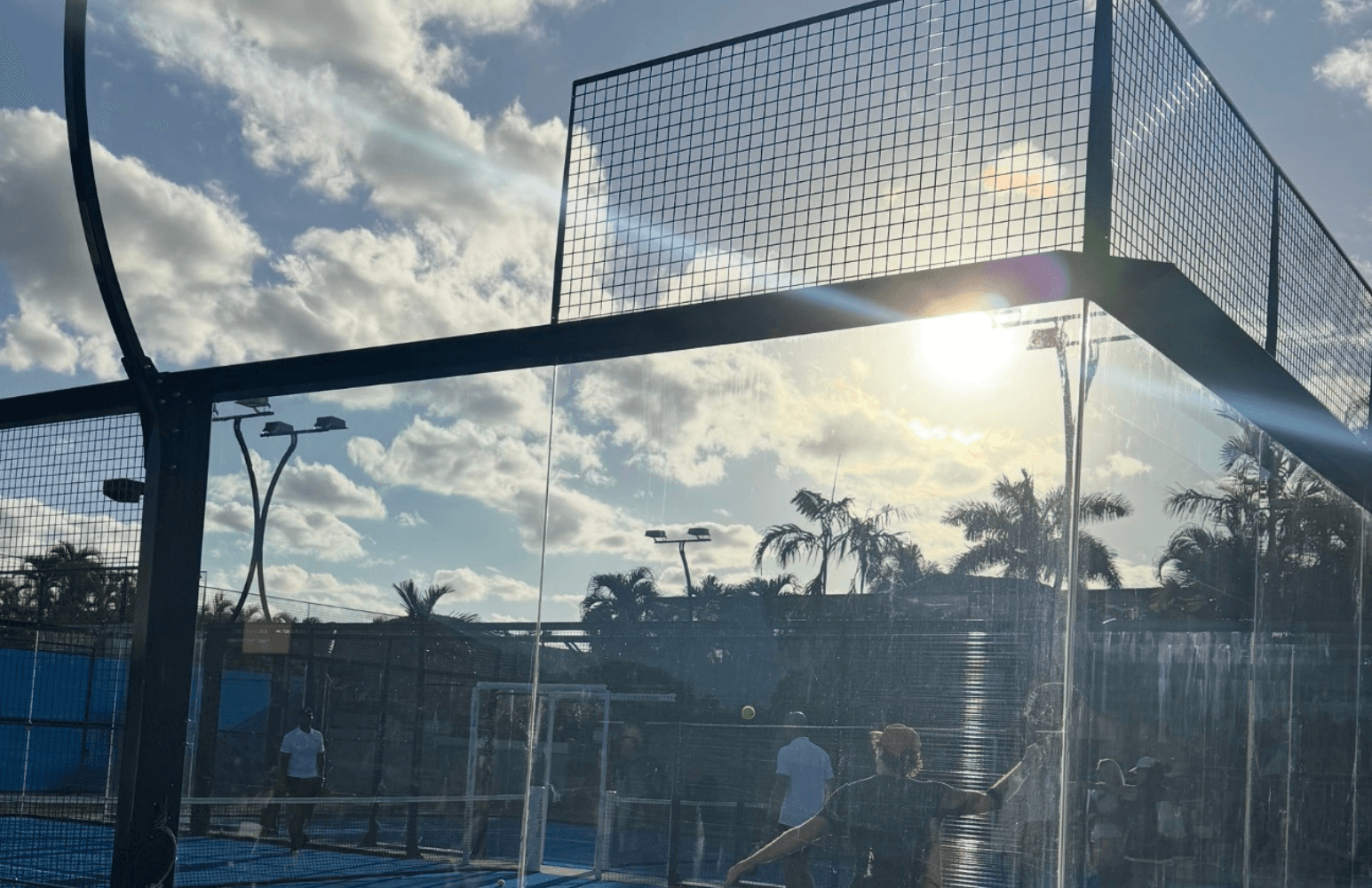 The Club at Boca Pointe padel courts