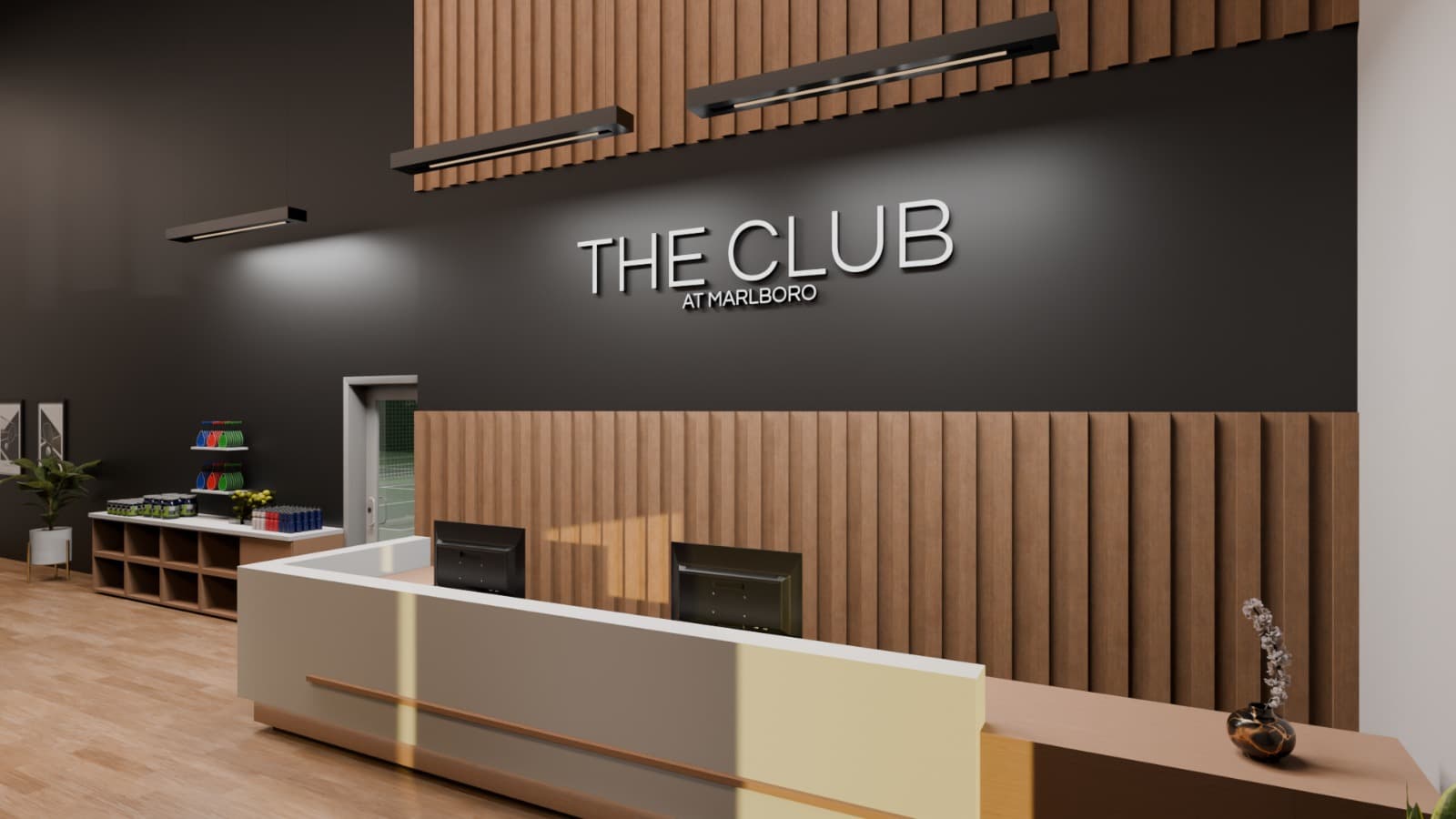 The Club at Marlboro padel courts
