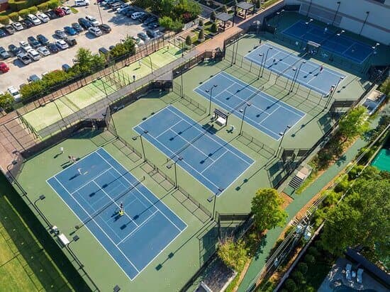The Houstonian Club padel courts