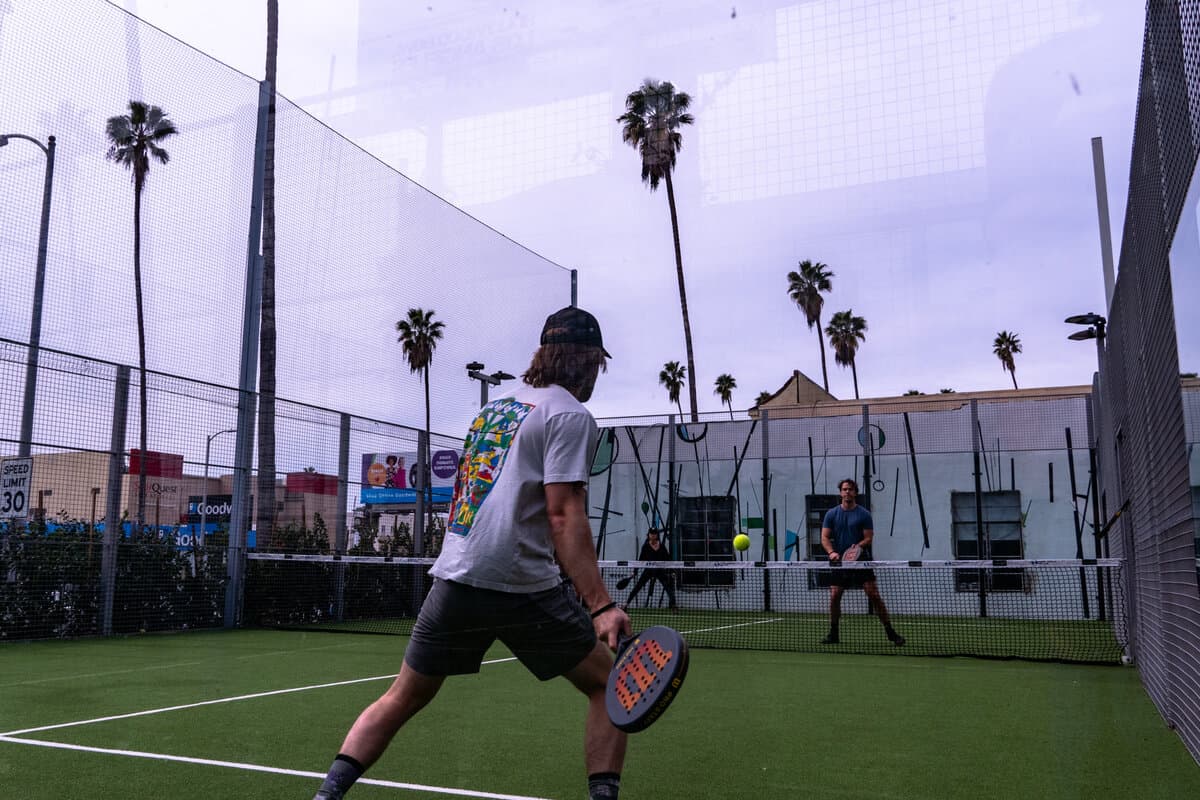 The Padel Courts banner