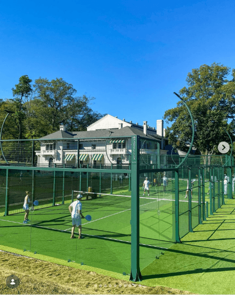 The Tuxedo Club padel courts
