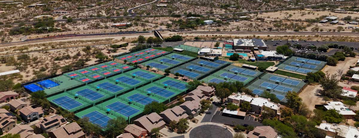 Tucson Racquet & Fitness Club padel courts
