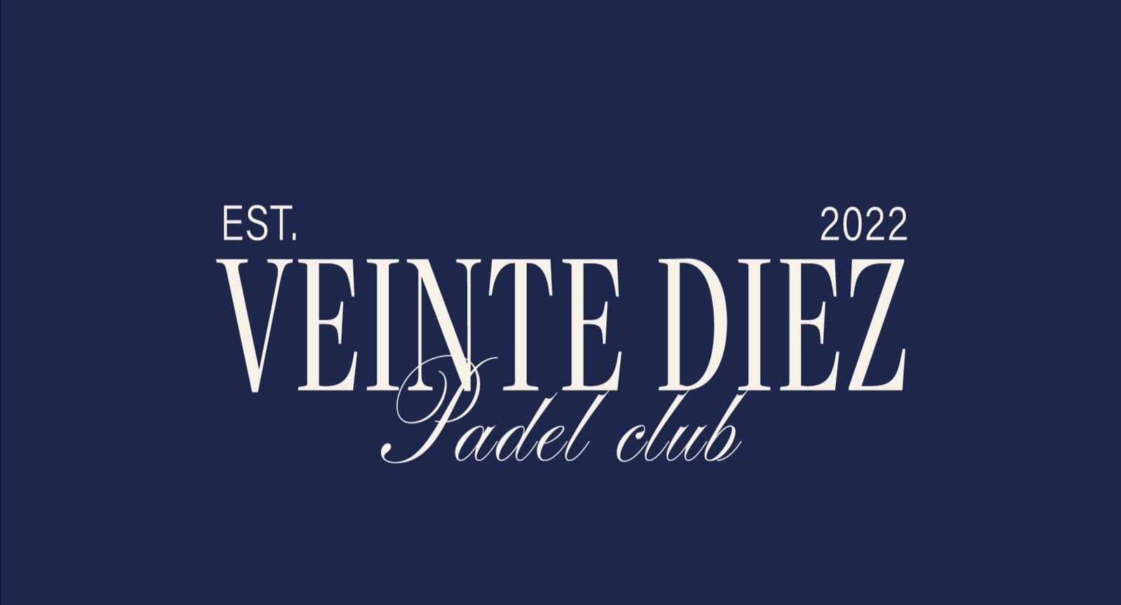 Veinte Diez Padel Club padel courts