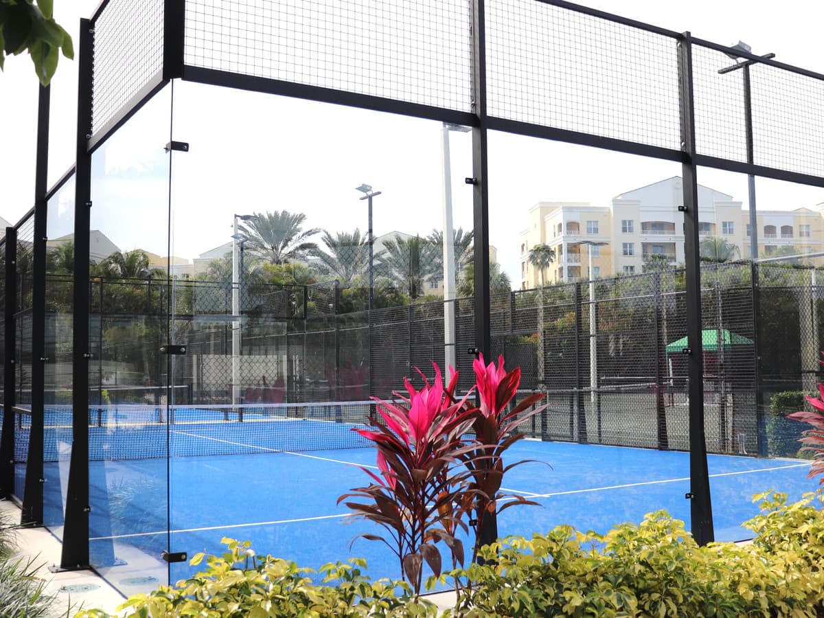 Weston Racquet Club padel courts