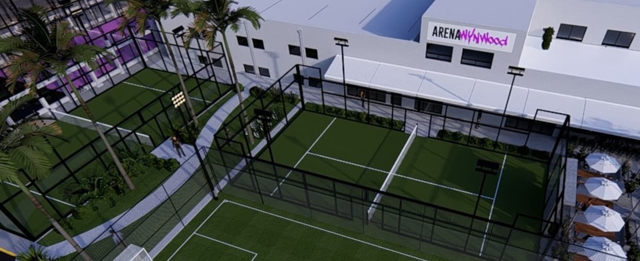 Wynwood Arena padel courts